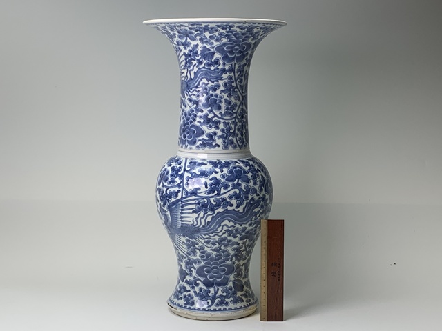 古玩陶瓷花觚真品鑒賞圖