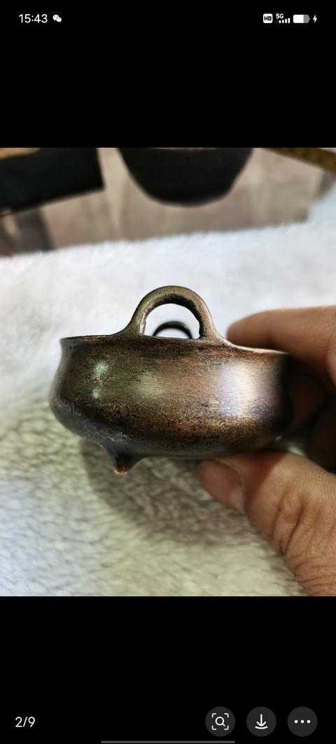 古玩銅器宣德爐真品鑒賞圖