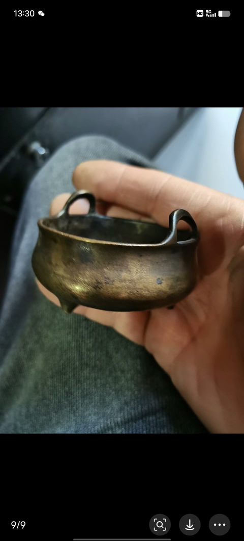 古玩銅器宣德爐真品鑒賞圖