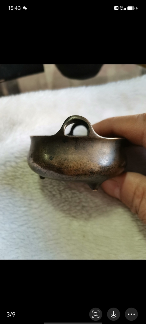 古玩銅器宣德爐真品鑒賞圖