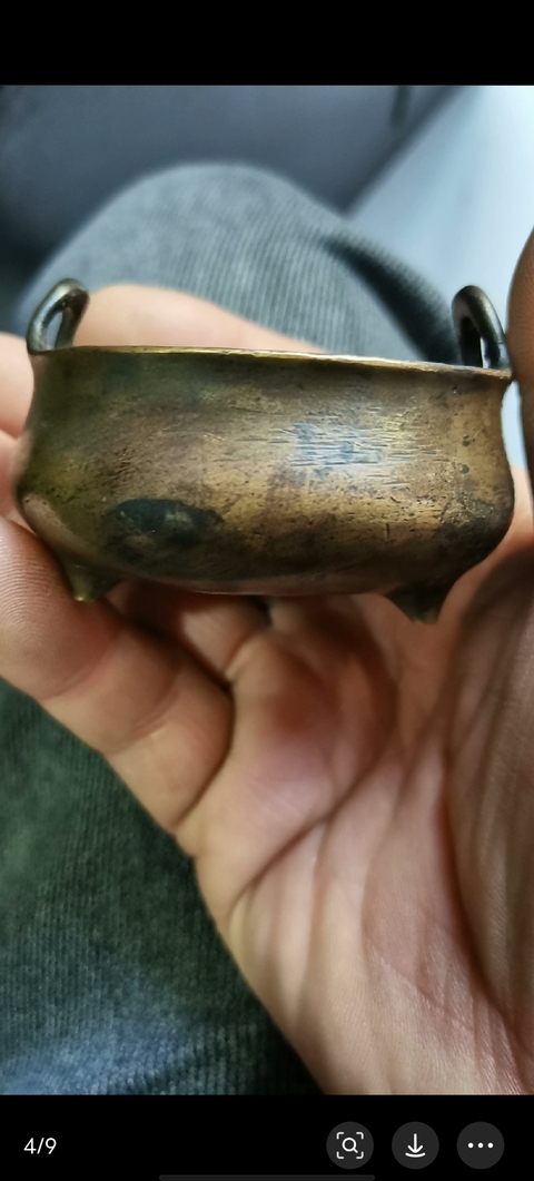 古玩銅器宣德爐真品鑒賞圖