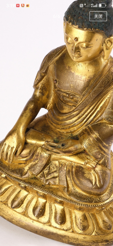古玩銅器造像真品鑒賞圖
