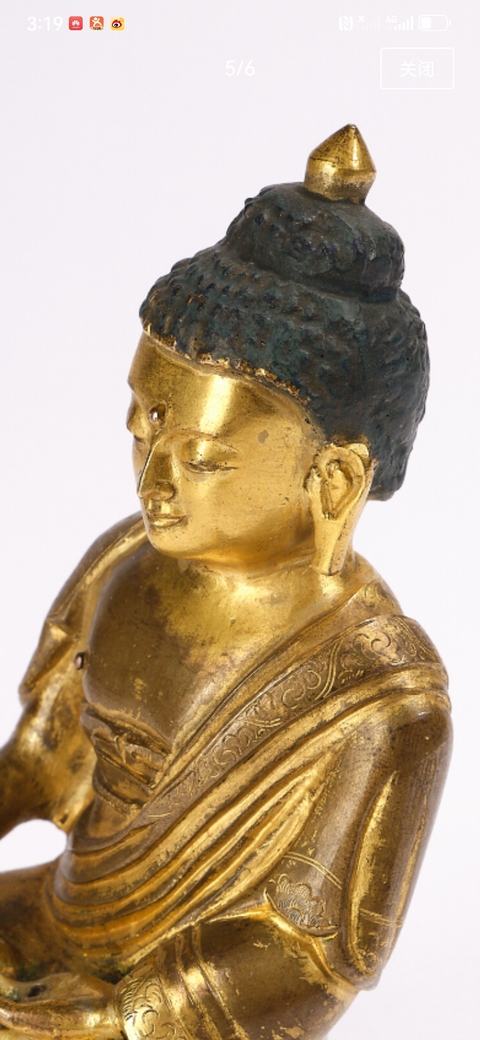 古玩銅器造像真品鑒賞圖