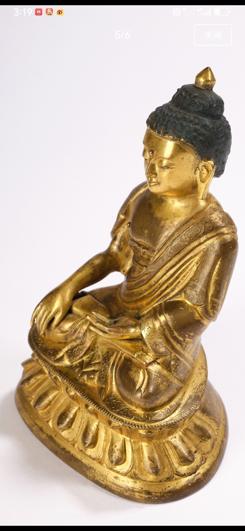 古玩銅器造像真品鑒賞圖