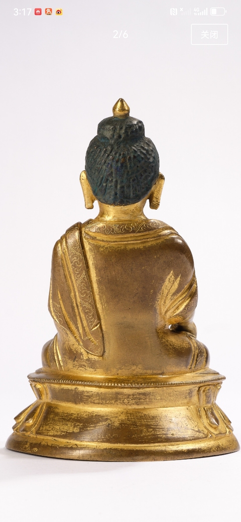 古玩銅器造像真品鑒賞圖
