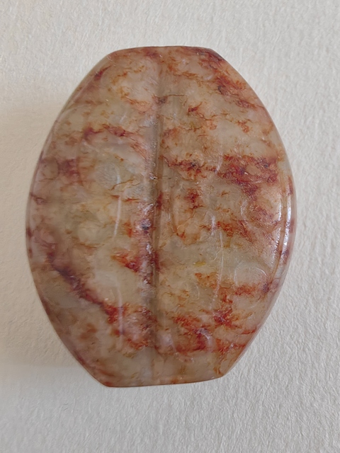 古玩玉器仿古做舊玉勒子真品鑒賞圖