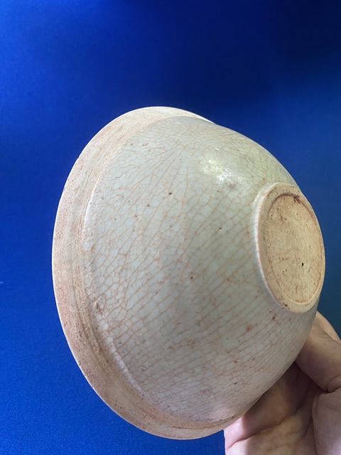 古玩陶瓷青白釉面包碗真品鑒賞圖