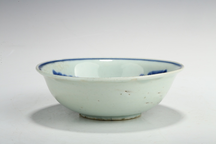 古玩陶瓷明晚·青花萊菔紋碗真品鑒賞圖