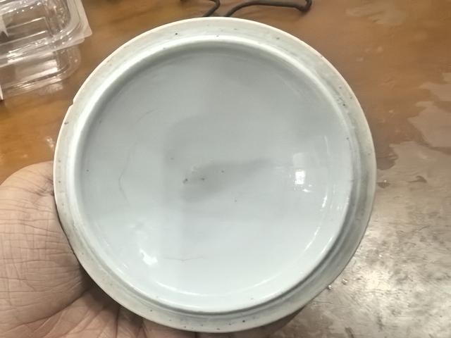 古玩陶瓷無雙譜蓋子真品鑒賞圖