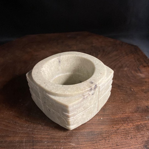 古玩玉器仿“良渚文化”玉琮真品鑒賞圖