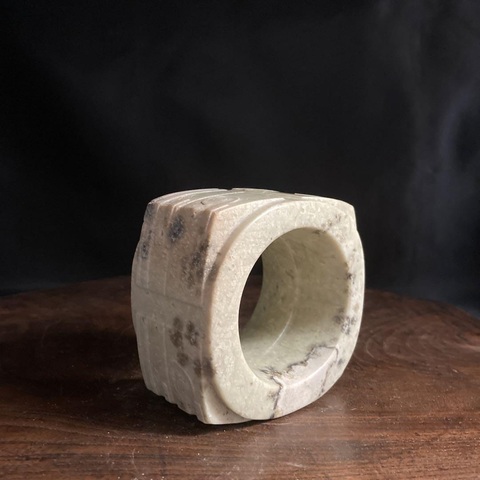 古玩玉器仿“良渚文化”玉琮真品鑒賞圖