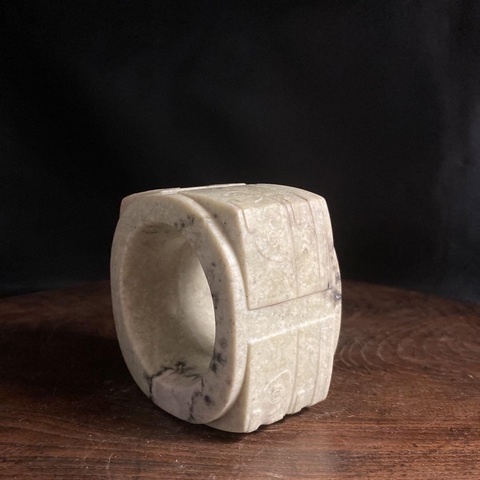 古玩玉器仿“良渚文化”玉琮真品鑒賞圖