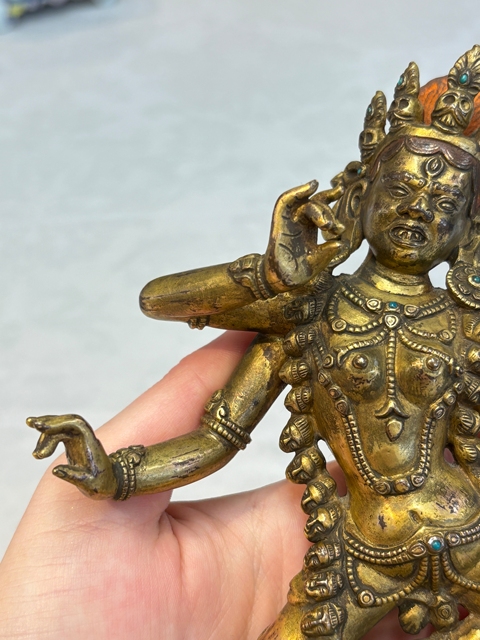 古玩銅器造像真品鑒賞圖