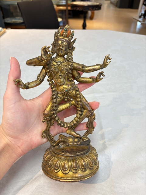 古玩銅器造像真品鑒賞圖