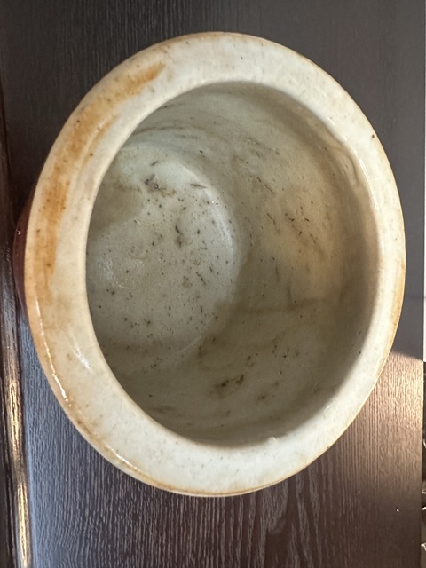 古玩陶瓷郎紅釉直筒爐真品鑒賞圖