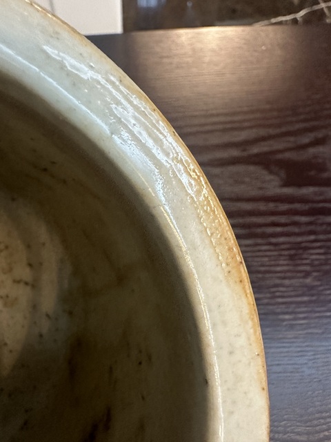 古玩陶瓷郎紅釉直筒爐真品鑒賞圖