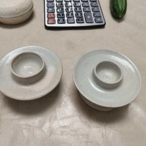 古玩陶瓷盞托真品鑒賞圖