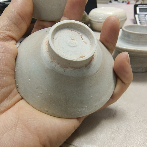古玩陶瓷盞托真品鑒賞圖