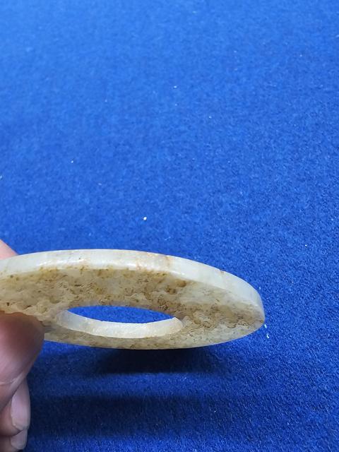 古玩玉器和田玉雕“谷紋璧”真品鑒賞圖