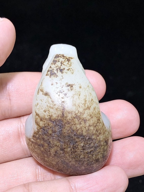 古玩玉器瑞獸真品鑒賞圖