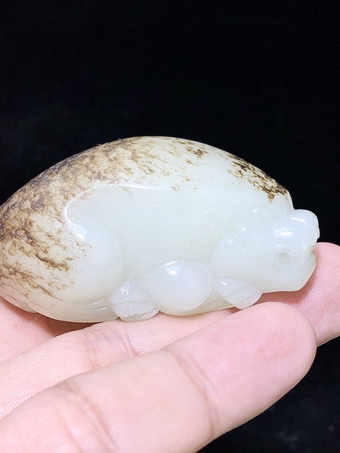 古玩玉器瑞獸真品鑒賞圖