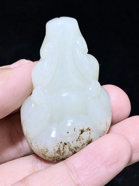 古玩玉器瑞獸真品鑒賞圖