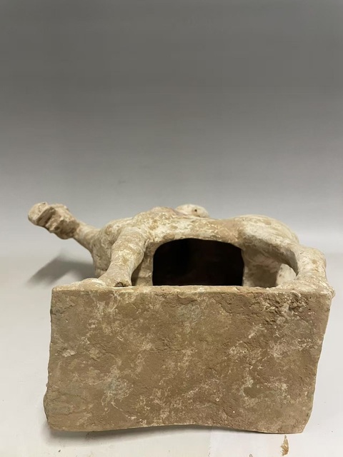 古玩陶瓷唐·騎馬俑真品鑒賞圖