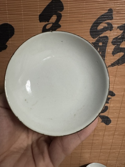 古玩陶瓷青花八仙人物蓋碗真品鑒賞圖