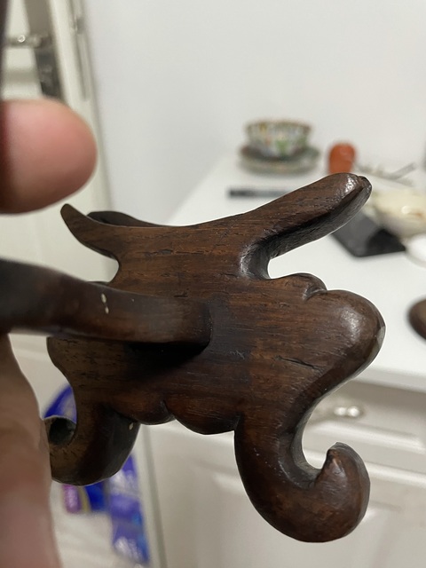 古玩雜項鏡架真品鑒賞圖
