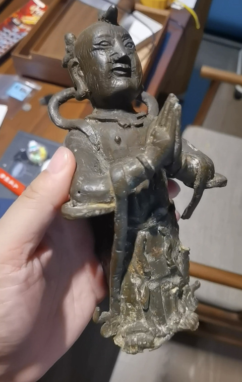 古玩銅器造像真品鑒賞圖