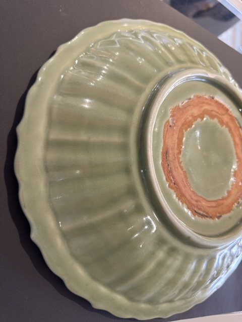 古玩陶瓷盤真品鑒賞圖