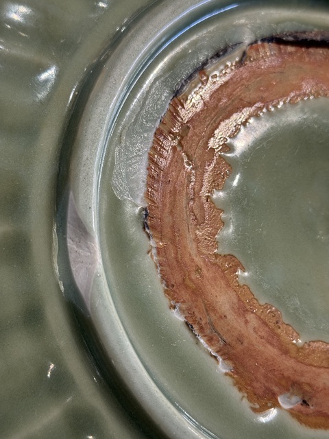 古玩陶瓷盤真品鑒賞圖