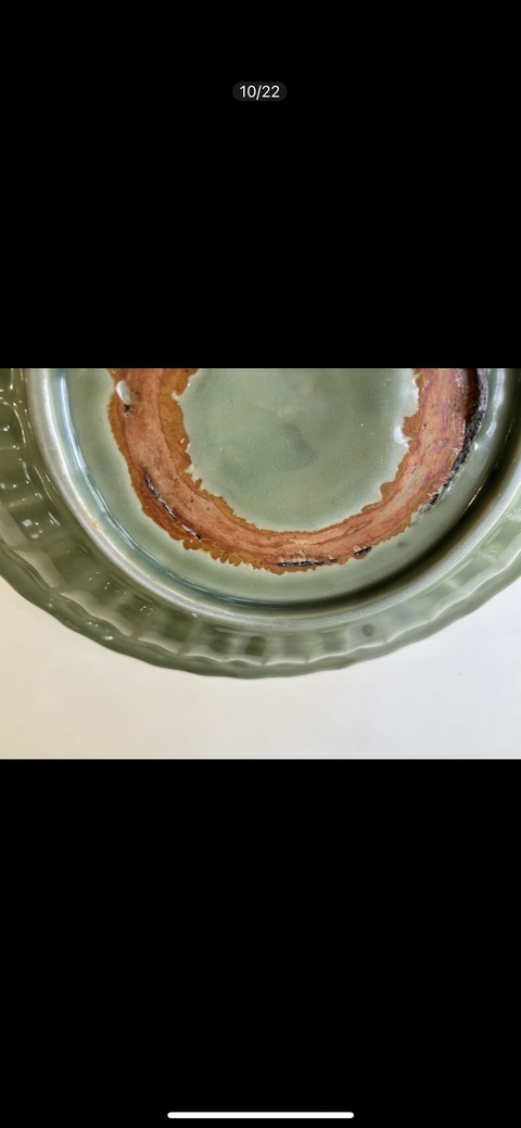 古玩陶瓷盤真品鑒賞圖
