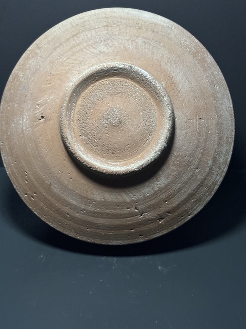 古玩陶瓷哈拉帕·牛魚樹紋罐拍賣,當前價格128元