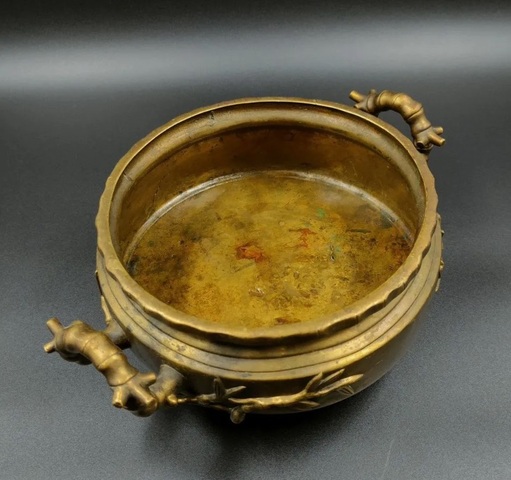 古玩銅器銅爐真品鑒賞圖