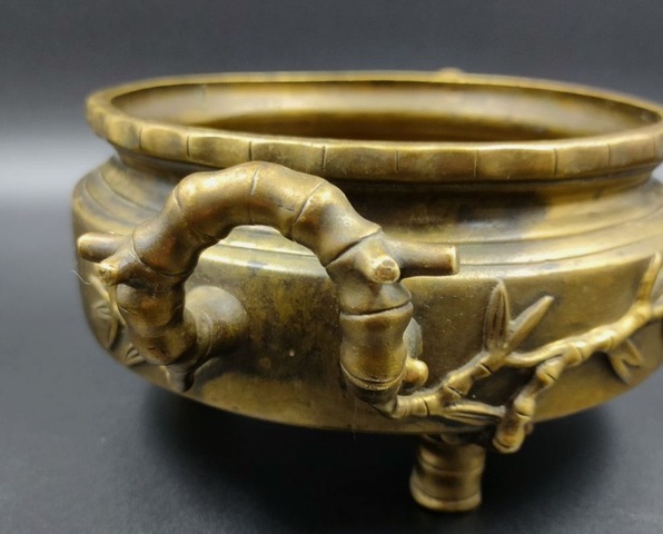 古玩銅器銅爐真品鑒賞圖