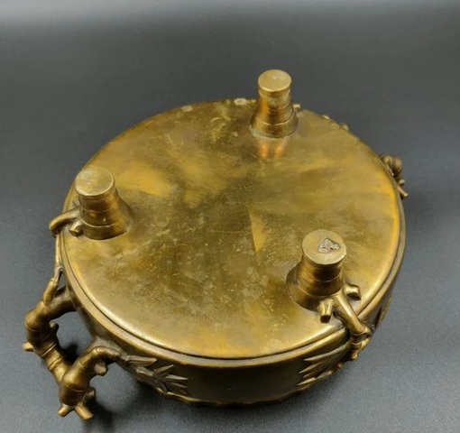 古玩銅器銅爐真品鑒賞圖
