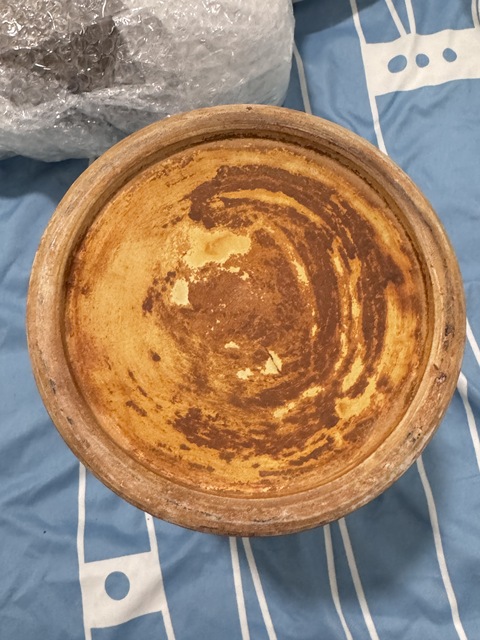 古玩陶瓷青花五彩嬰戲圖帽筒真品鑒賞圖