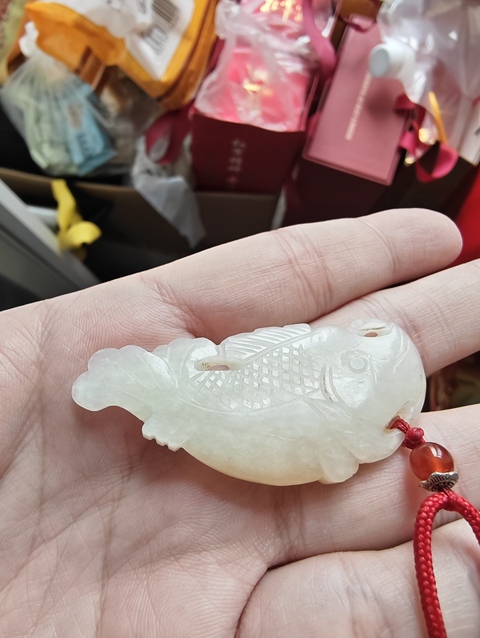 古玩玉器玉魚(yú)真品鑒賞圖