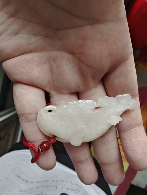 古玩玉器玉魚(yú)真品鑒賞圖