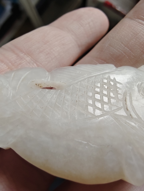 古玩玉器玉魚(yú)真品鑒賞圖