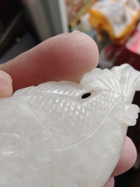古玩玉器玉魚(yú)真品鑒賞圖