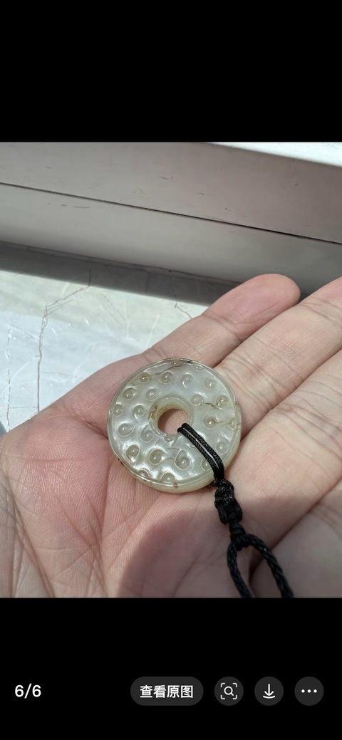 古玩玉器仿古玉璧真品鑒賞圖