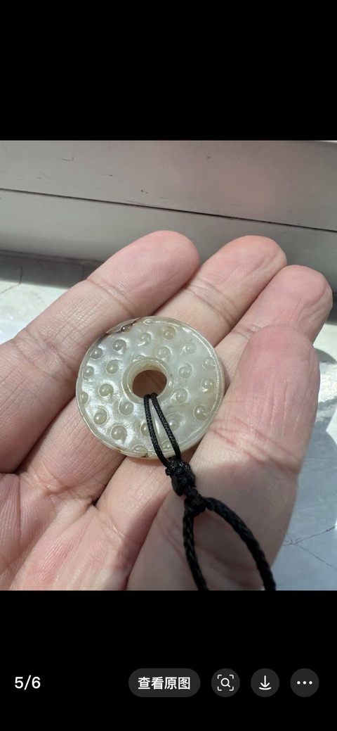 古玩玉器仿古玉璧真品鑒賞圖