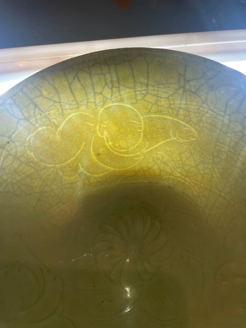 古玩陶瓷青白釉娃娃盞真品鑒賞圖