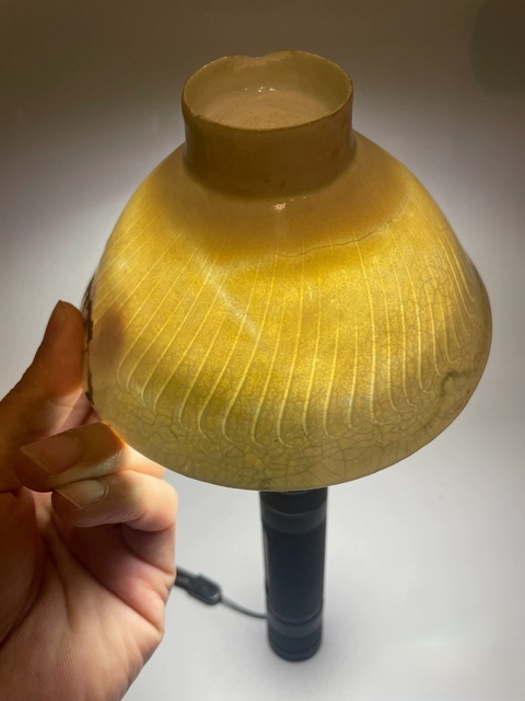 古玩陶瓷青白釉娃娃盞真品鑒賞圖