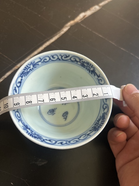 古玩陶瓷清乾隆 馬紋壓手杯拍賣，當前價格1800元