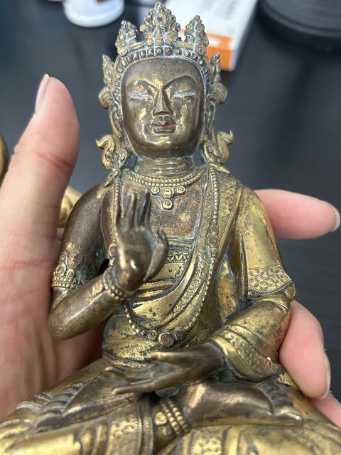 古玩銅器造像真品鑒賞圖