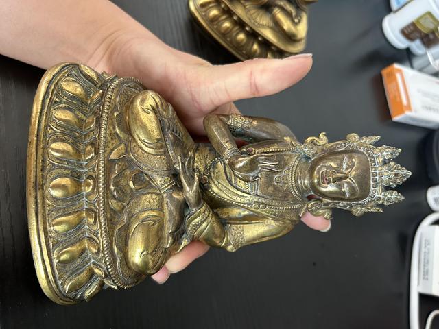 古玩銅器造像真品鑒賞圖