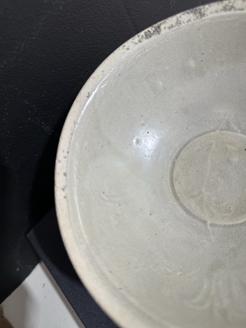 古玩陶瓷蓮瓣紋影青碗真品鑒賞圖